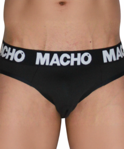 Alternative view of MACHO  - MCH007  CLASSIC SLIP BLACK + BLACK S