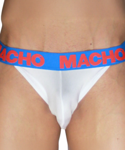 MACHO -  MX29AZ WHITE JOCK + DARK BLUE S