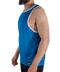 Alternative view of MACHO - CMV002 BLUE GYM T-SHIRT S/M