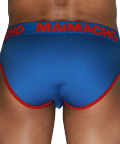MACHO - MCH005 CLASSIC SLIP BLUE + RED XL - slika 3