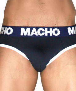 Alternative view of MACHO - MCH008 NAVY BLUE CLASSIC SLIP L