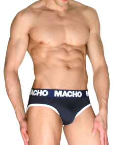 MACHO - MCH008 NAVY BLUE CLASSIC SLIP XL