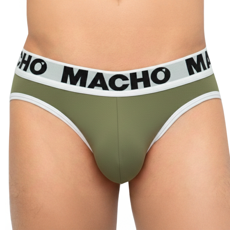 MACHO - MCH013 MILITARY GREEN SLIP XL - slika 2