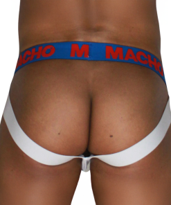MACHO - MX29AZ WHITE JOCK + DARK BLUE L - slika 3