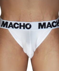 MACHO - MX29BL JOCK WHITE + WHITE M