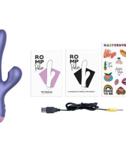 ROMP - PULSE RABBIT DUAL G-SPOT VIBRATOR ELECTRIC BLUE - slika 3