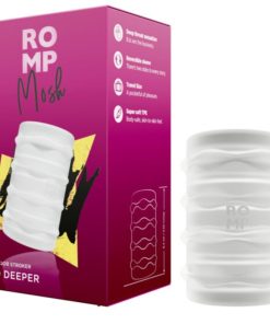 ROMP - MOSH TRANSPARENT MALE MASTURBATOR WITH 6 CM REVERSBLE SHEATH - slika 3