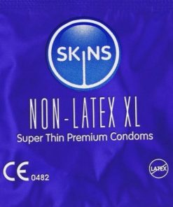 SKINS - LATEX-FREE CONDOMS XL PACK OF 4 - slika 3