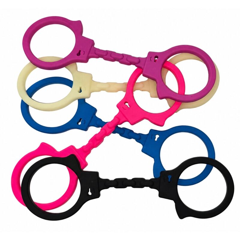 DIABLO PICANTE - SILICONE HANDCUFFS FLUORESCENT - slika 2