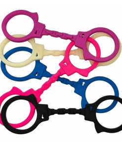 DIABLO PICANTE - SILICONE HANDCUFFS BLACK - slika 2