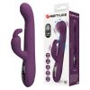 PRETTY LOVE - DEE MULTIFUNCTION RABBIT VIBRATOR OSCILLATING AND PERCUSSION PURPLE