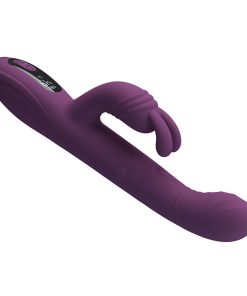PRETTY LOVE - DEE MULTIFUNCTION RABBIT VIBRATOR OSCILLATING AND PERCUSSION PURPLE - slika 3