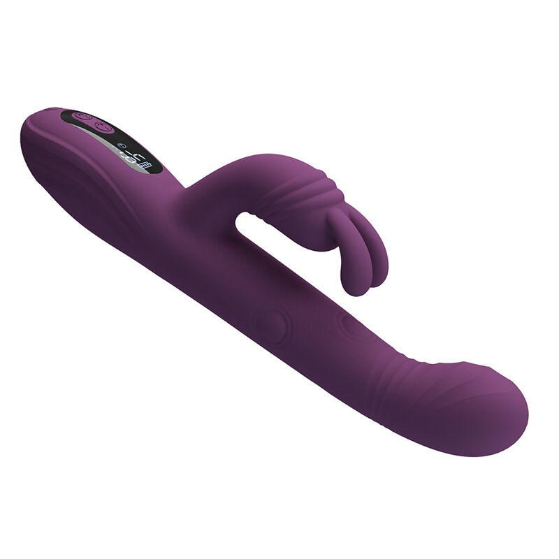 PRETTY LOVE - DEE MULTIFUNCTION RABBIT VIBRATOR OSCILLATING AND PERCUSSION PURPLE - slika 3