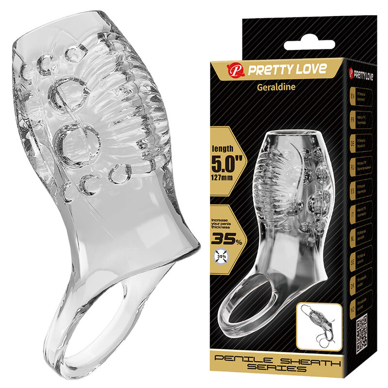 PRETTY LOVE - GERALDINE THICKENING TEXTURED TRANSPARENT FUNDA - slika 2