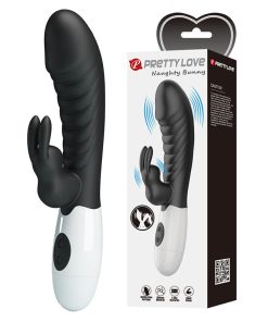 Alternative view of PRETTY LOVE - NAUGHTY BUNNY 30 FUNCTION RABBIT VIBRATOR BLACK