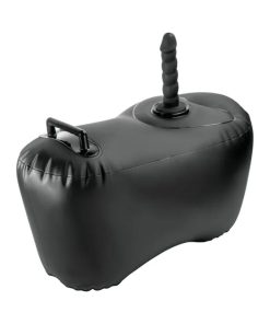 FETISH FANTASY SERIES - BODY DOCK INFLATABLE LOVE SEAT WITH DILDO 69.2 CM BLACK