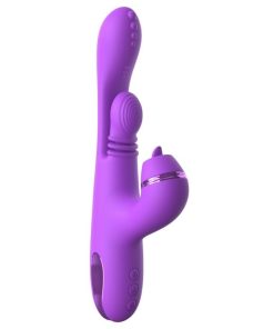 Alternative view of FANTASY FOR HER - INTIMOTION PULSE PRO VIBE RABBIT VIBRATOR PURPLE