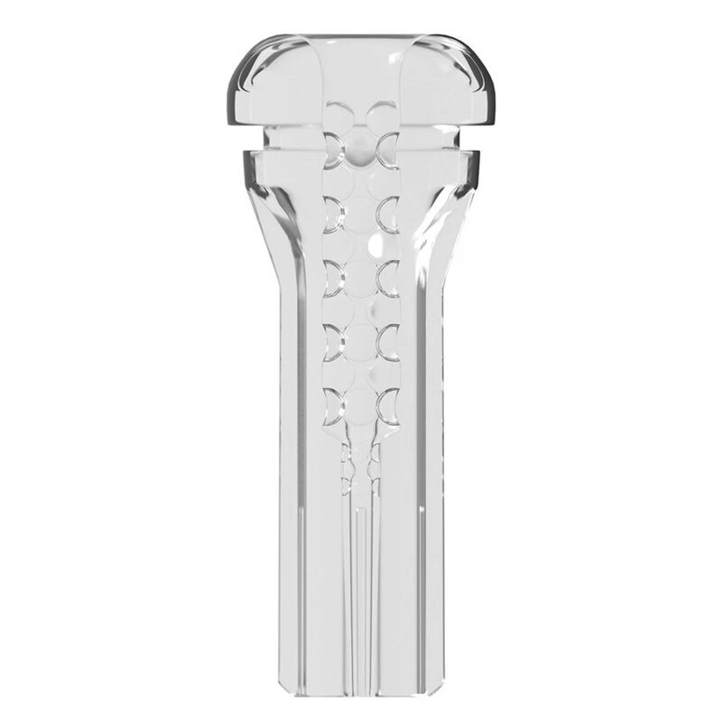 PDX ELITE - VIEWTUBE PLUS SEE-THRU EZ-GRIP TRANSPARENT STROKER 21 CM - slika 2