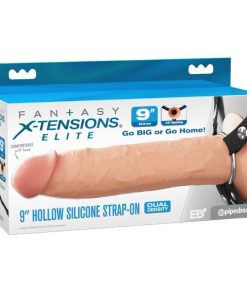 FANTASY X-TENSIONS - ELITE REALISTIC HOLLOW STRAP-ON 24.1 CM