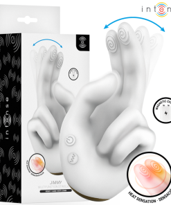 INTENSE - JIMMY HAND-SHAPED MULTIFUNCTION STIMULATOR WITH VIBRATION AND HEAT