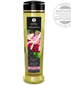 Alternative view of SHUNGA - ORGANIC MASSAGE OIL RASPBERRY FEELING 240 ML