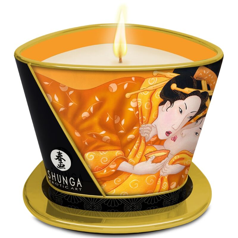 SHUNGA - MASSAGE CANDLE MANGO 170 ML - slika 2