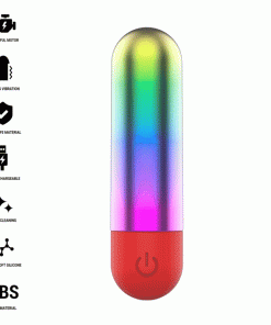 INTENSE - DEBBIE RAINBOW CLITORIS VIBRATING BULLET