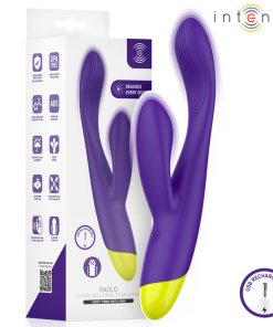 INTENSE - PAOLO RECHARGEABLE RABBIT STIMULATOR FOR G-SPOT AND CLITORIS