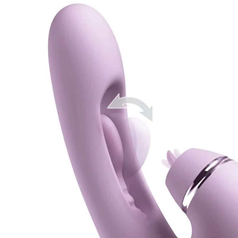 FANTASY FOR HER - G-TOUCH PULSE PRO PURPLE G-SPOT & CLITORAL RABBIT VIBRATOR - slika 2