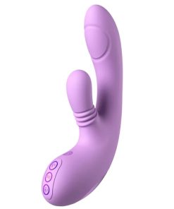 FANTASY FOR HER - INTIMOTION FLUTTER PRO PURPLE G-SPOT & CLITORAL RABBIT VIBRATOR