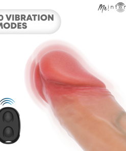 Alternative view of MR INTENSE - ARNOLD L VIBRATOR SILICONE PENIS SLEEVE WITH REMOTE CONTROL 16 CM -Ø- 4.5 CM