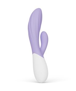 LELO - INA TWIST DOUBLE VIBRATOR RABBIT FOR G-SPOT AND CLITORIS LAVENDER