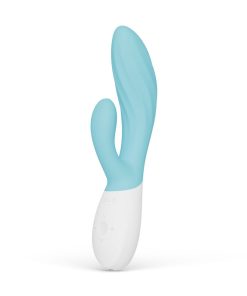 Alternative view of LELO - INA TWIST DOUBLE VIBRATOR RABBIT FOR G-SPOT AND CLITORIS BLUE