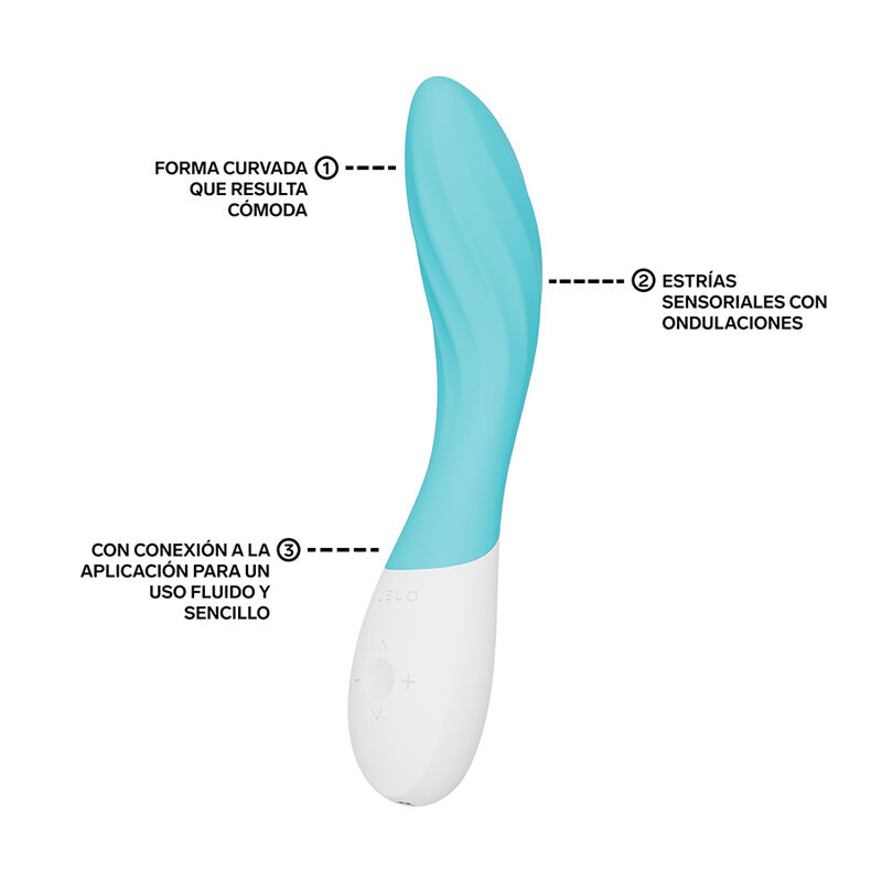 LELO - MONA TWIST RECHARGEABLE APP-CONTROLLED G-SPOT VIBRATOR LAVENDER - slika 3