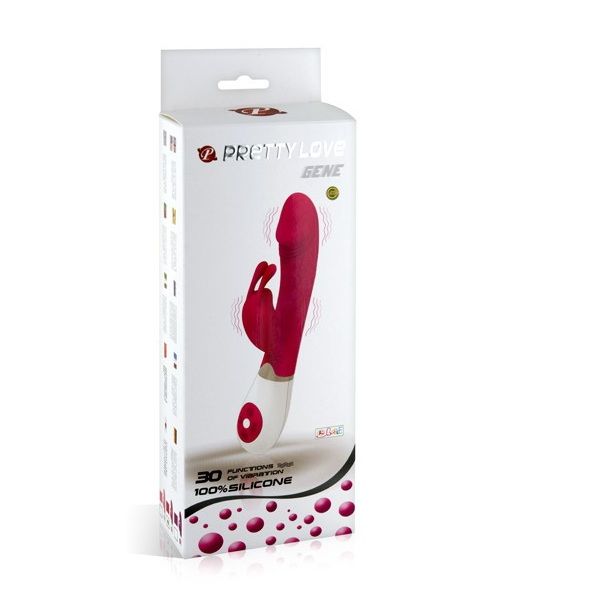PRETTY LOVE - FLIRTATION VIBRATOR WITH RABBIT GENE - slika 2