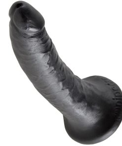 Alternative view of KING COCK - DILDO BLACK 17.8 CM