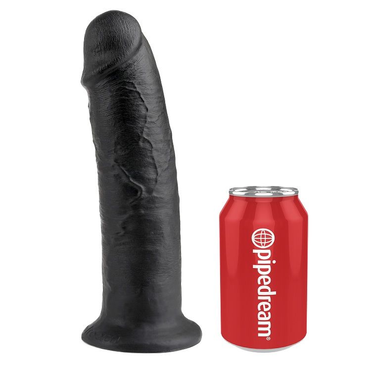 KING COCK - DILDO BLACK 25 CM - slika 2