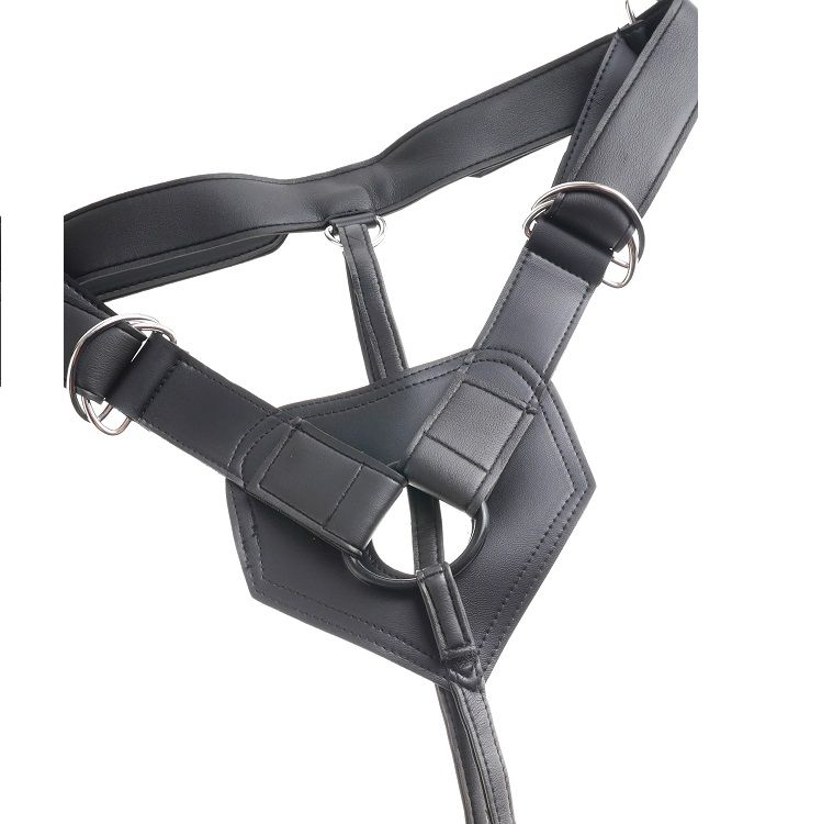 KING COCK - HARNESS WITH NATURAL REALISTIC PENIS 22.9 CM - slika 3