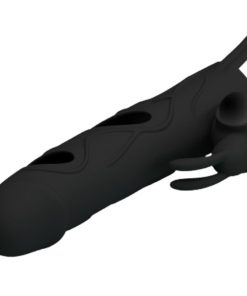 PRETTY LOVE - SILICONE COVER WITH VIBRATION 14 CM 1.0 - slika 3
