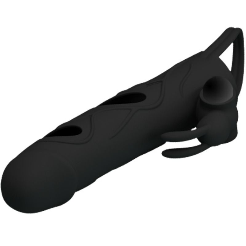 PRETTY LOVE - SILICONE COVER WITH VIBRATION 14 CM 1.0 - slika 3