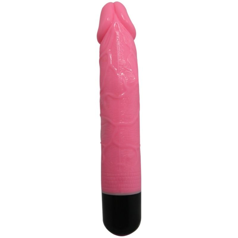 BAILE - COLORFUL SEX REALISTIC VIBRATOR PINK 23 CM - slika 2