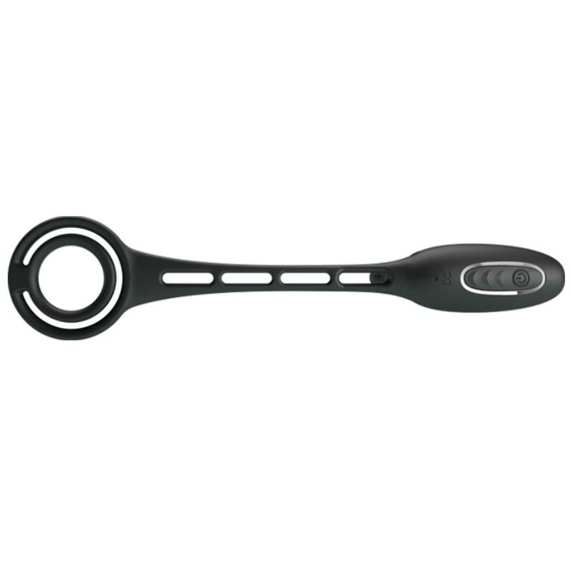 PRETTY LOVE - PENIS RINGS WITH VIBRATOR PLUG - slika 3