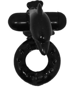 Alternative view of BAILE - SWEET RING RING WITH CLITORIS STIMULATOR DOLPHIN