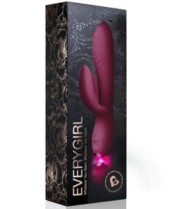 ROCKS-OFF - EVERYGIRL BURGUNDY VIBRATOR - slika 3