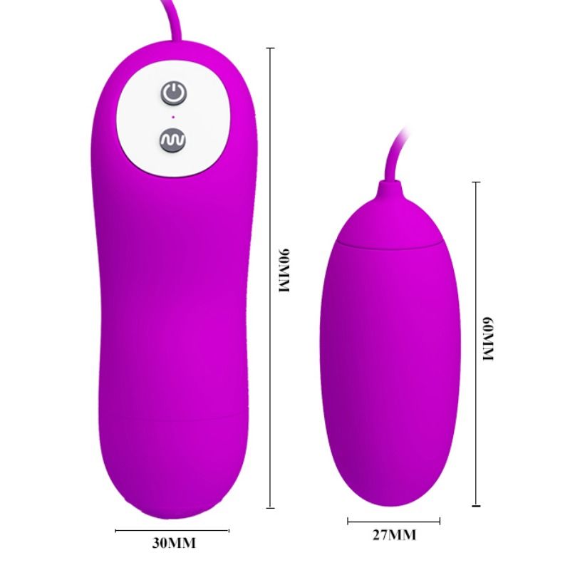 PRETTY LOVE - EUNICE VIBRATING EGG - slika 3