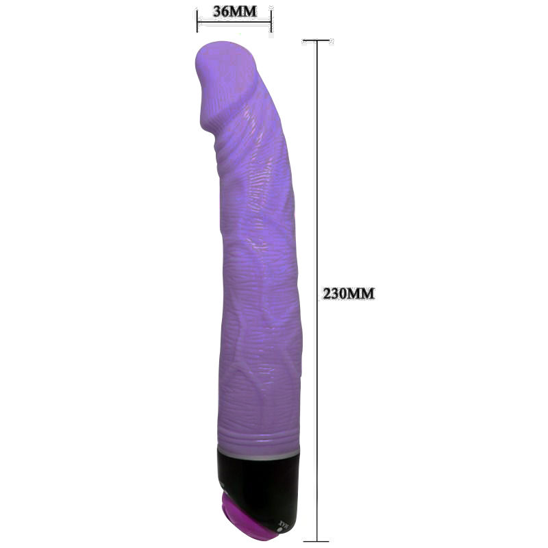 BAILE - ADOUR CLUB REALISTIC VIBRATOR 23 CM LILAC - slika 3