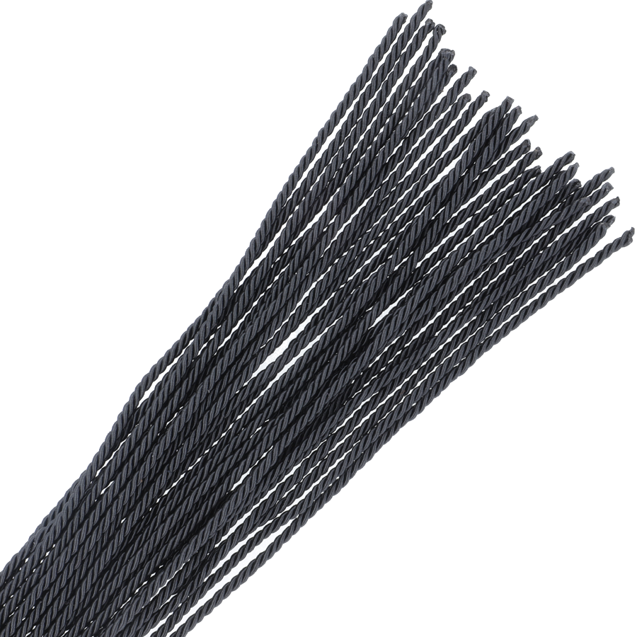 DARKNESS - BLACK BONDAGE WHIP 50CM - slika 3