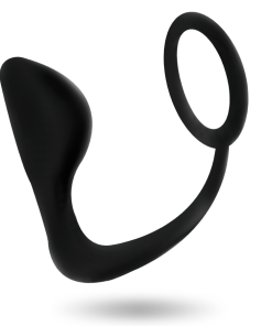 ADDICTED TOYS - ANAL PLUG WITH BLACK PENIS RING - slika 2