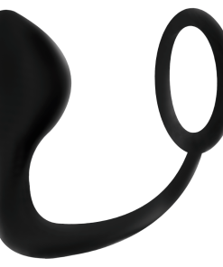 ADDICTED TOYS - ANAL PLUG WITH BLACK PENIS RING - slika 3