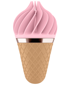 SATISFYER - SWEET TREAT SPINNATOR BROWN & PINK
